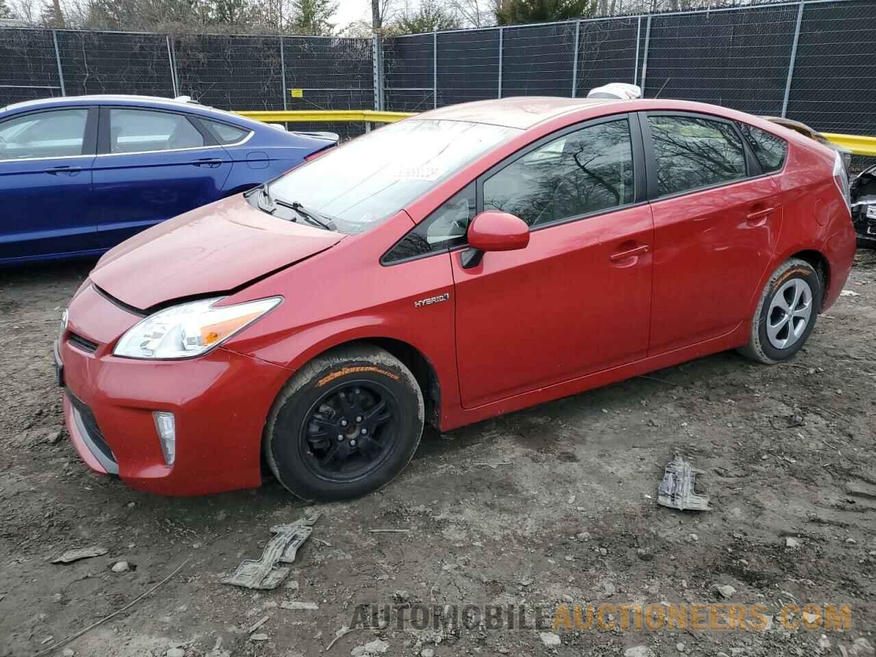 JTDKN3DUXF1943086 TOYOTA PRIUS 2015