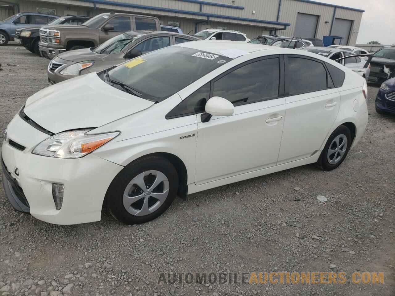 JTDKN3DUXF1969493 TOYOTA PRIUS 2015