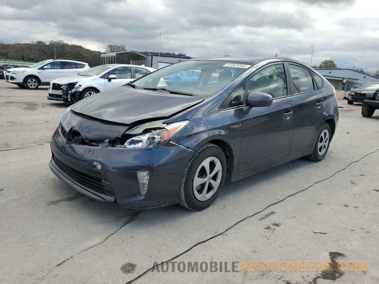 JTDKN3DUXF1976850 TOYOTA PRIUS 2015