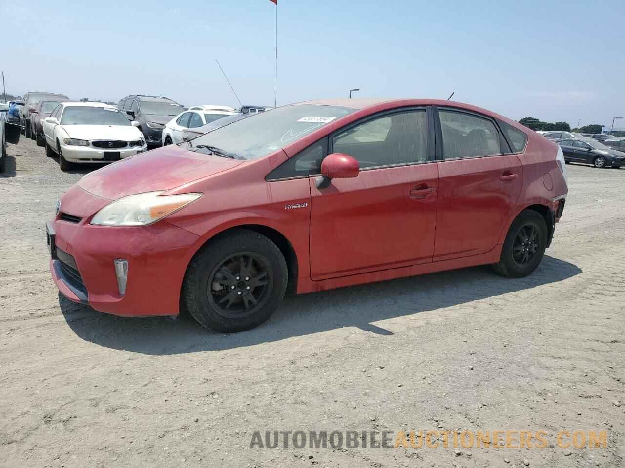 JTDKN3DUXF1989386 TOYOTA PRIUS 2015