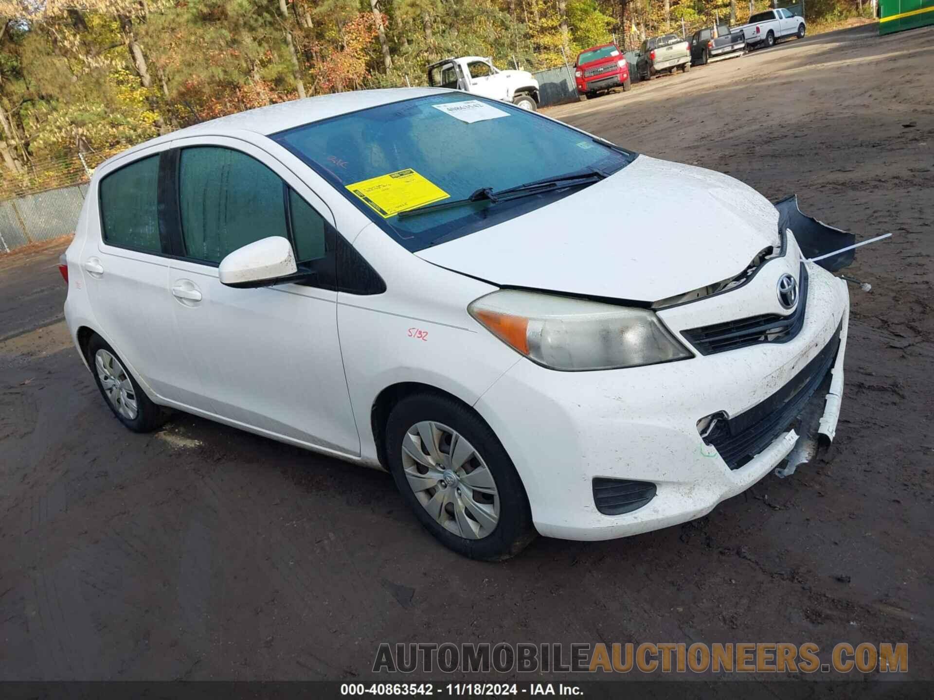 JTDKTUD30CD512902 TOYOTA YARIS 2012