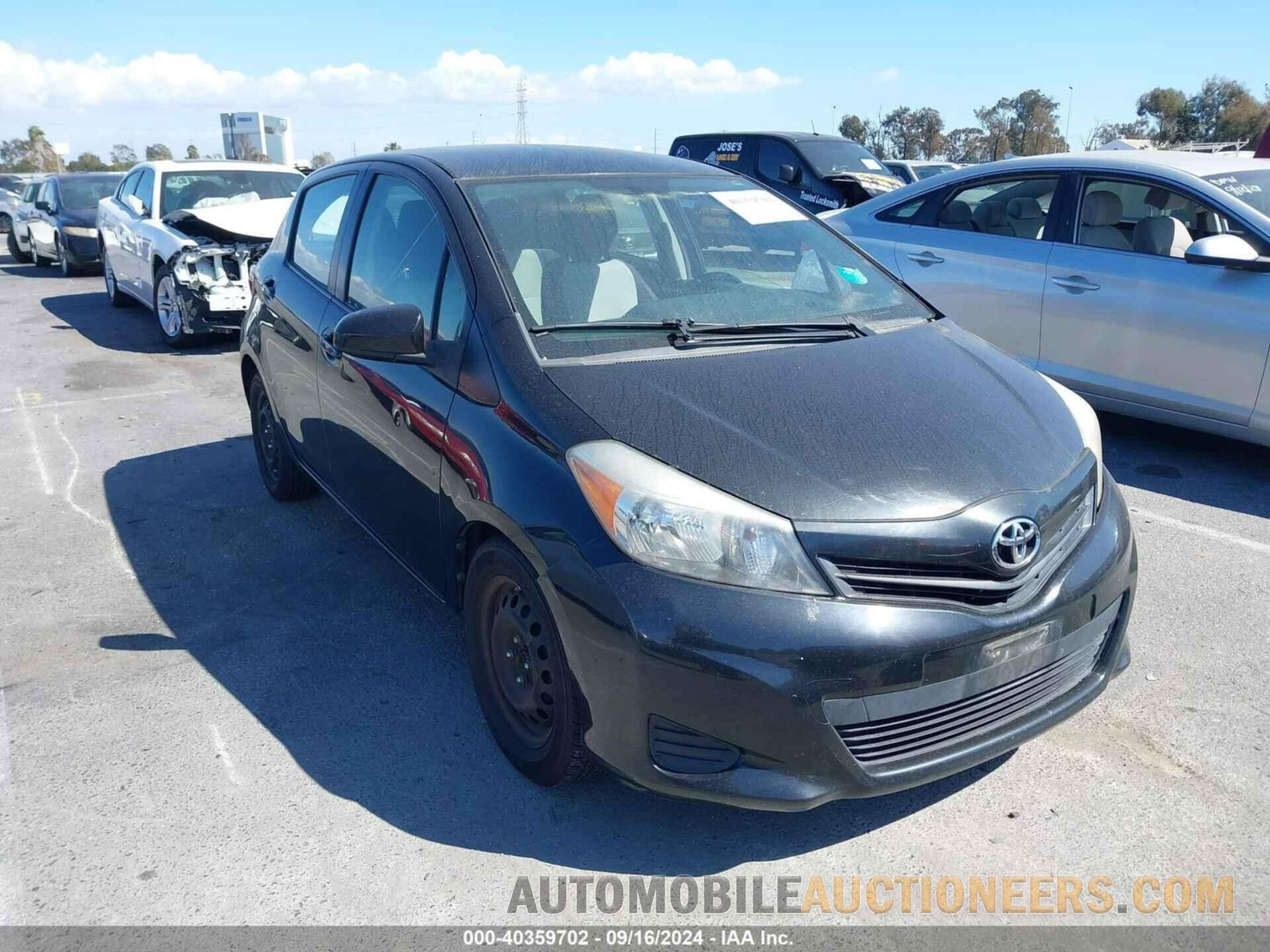 JTDKTUD30DD572681 TOYOTA YARIS 2013