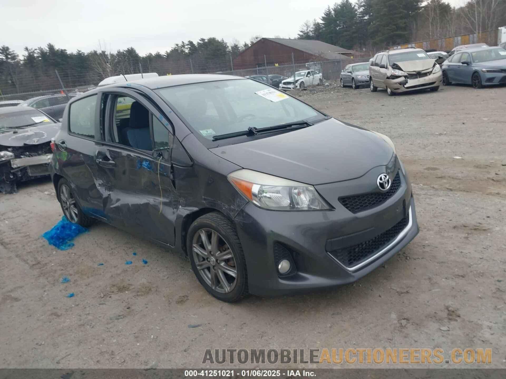 JTDKTUD31CD505022 TOYOTA YARIS 2012