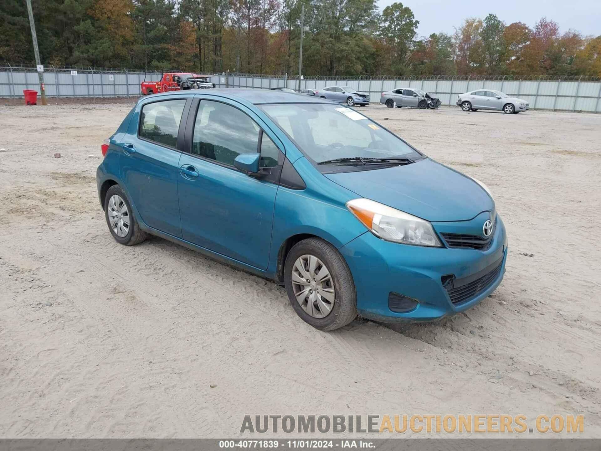 JTDKTUD31CD514254 TOYOTA YARIS 2012