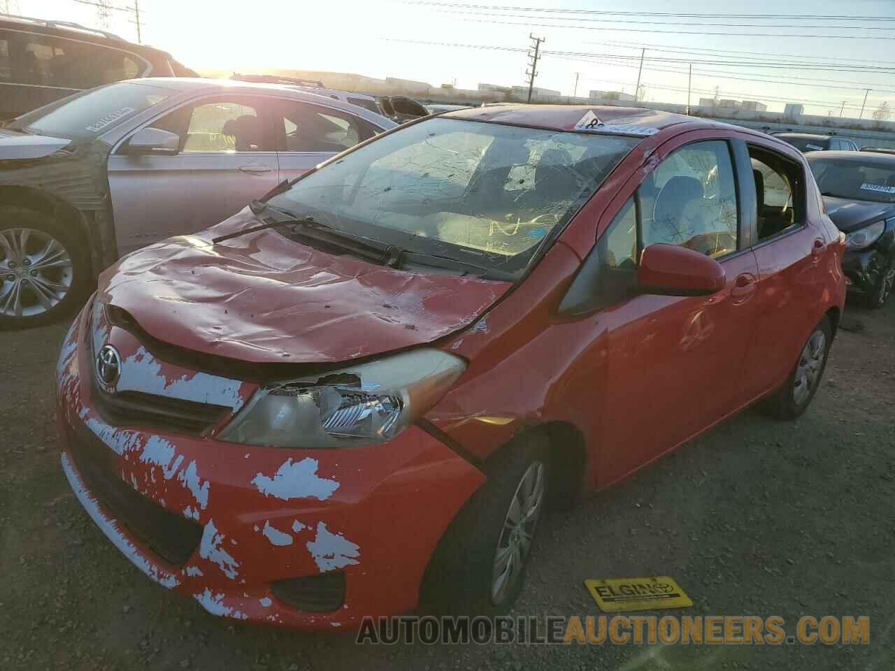 JTDKTUD31DD542928 TOYOTA YARIS 2013