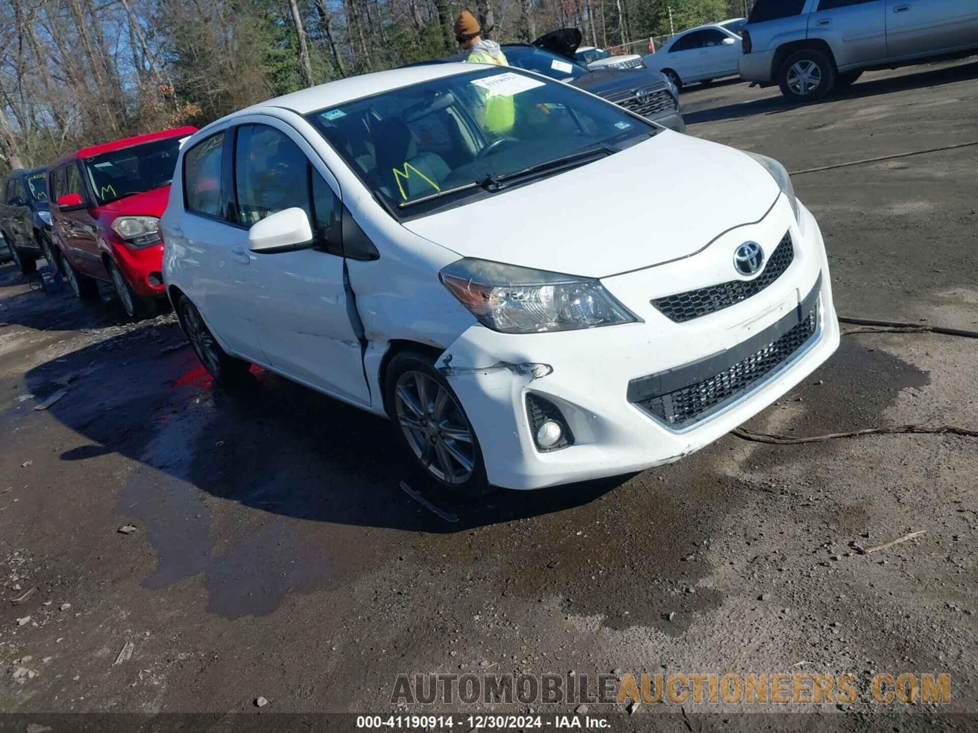 JTDKTUD31ED590687 TOYOTA YARIS 2014