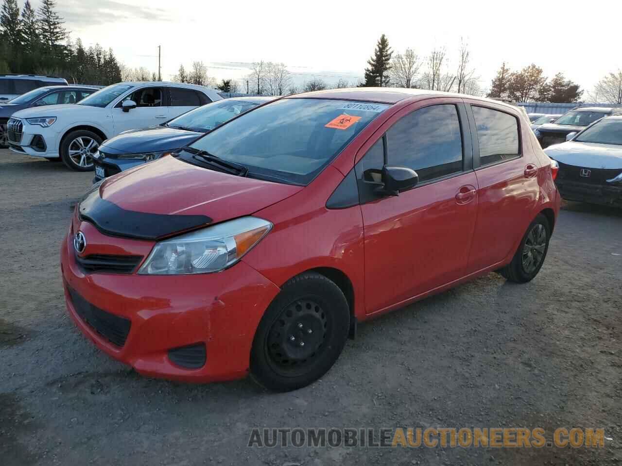 JTDKTUD32CD532469 TOYOTA YARIS 2012