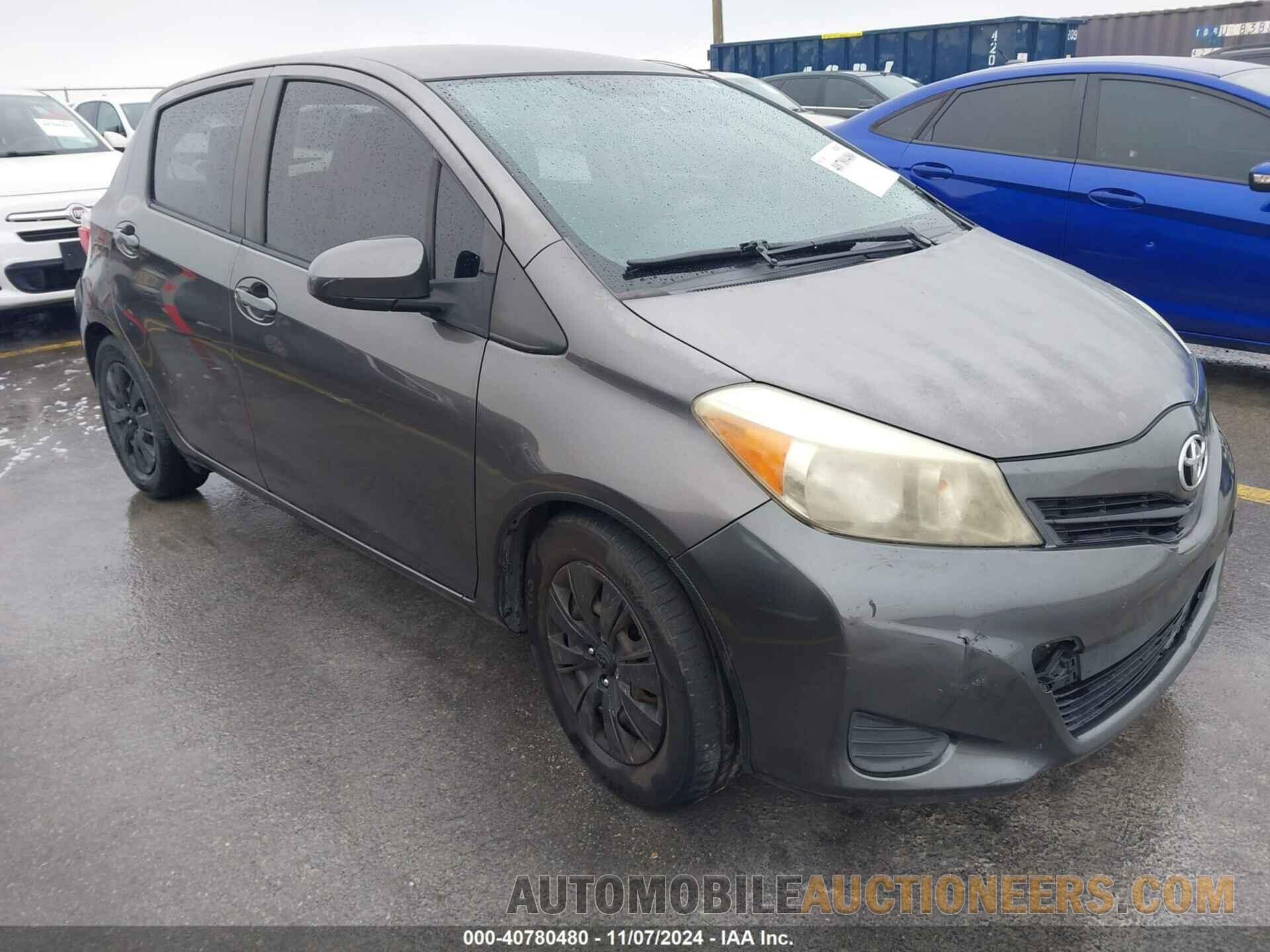 JTDKTUD33DD549315 TOYOTA YARIS 2013