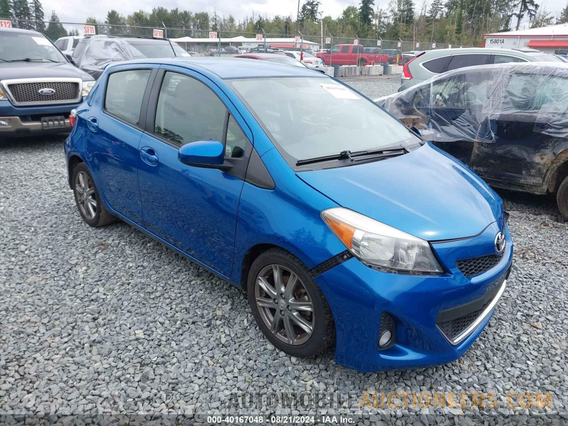 JTDKTUD33DD572786 TOYOTA YARIS 2013