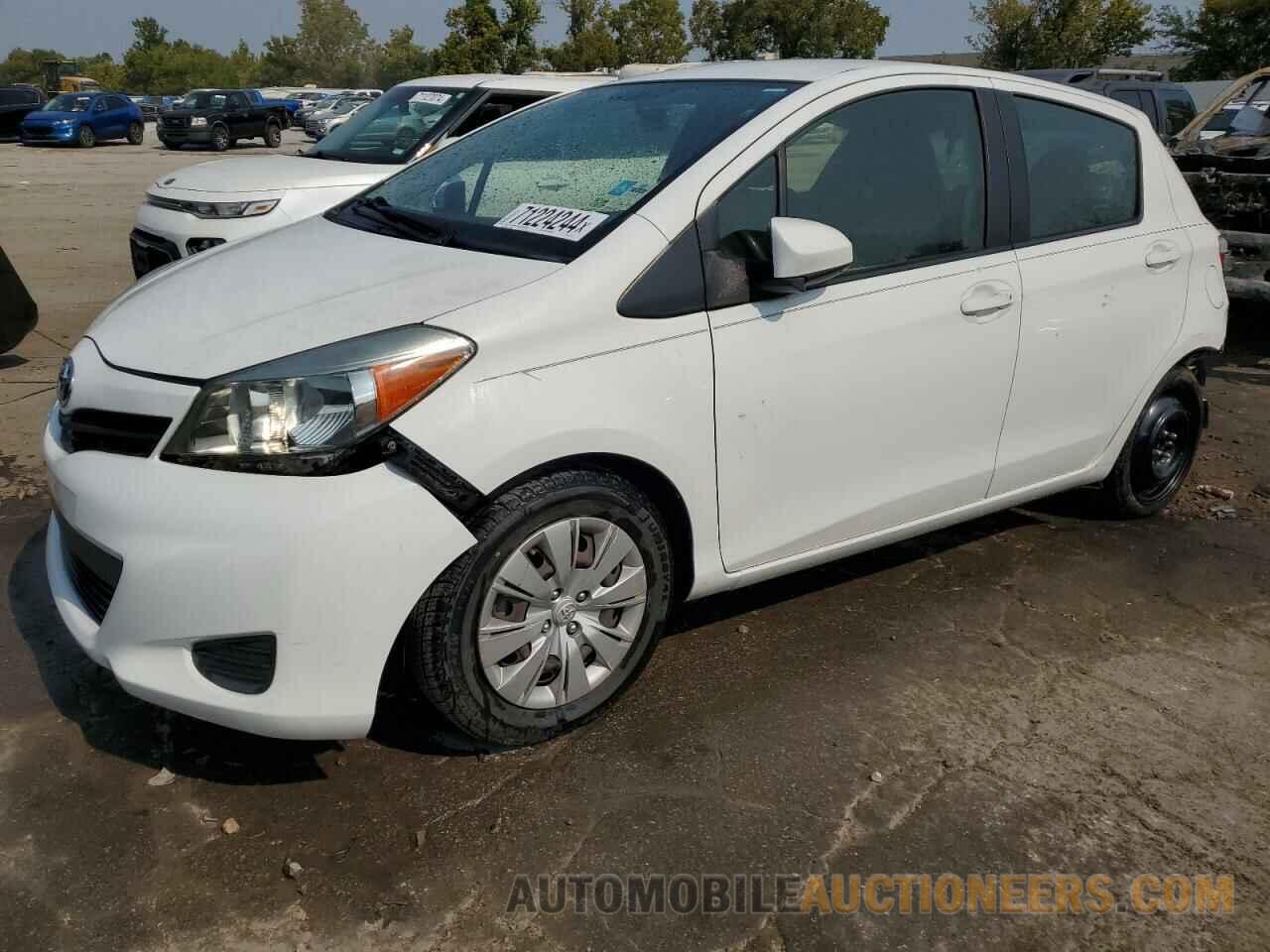 JTDKTUD34DD550733 TOYOTA YARIS 2013