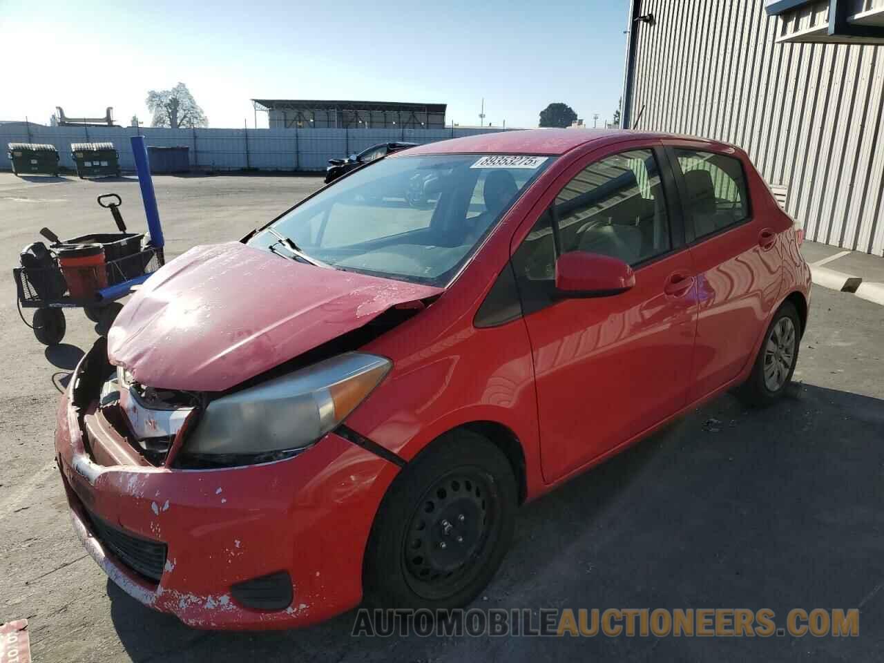 JTDKTUD34ED577416 TOYOTA YARIS 2014