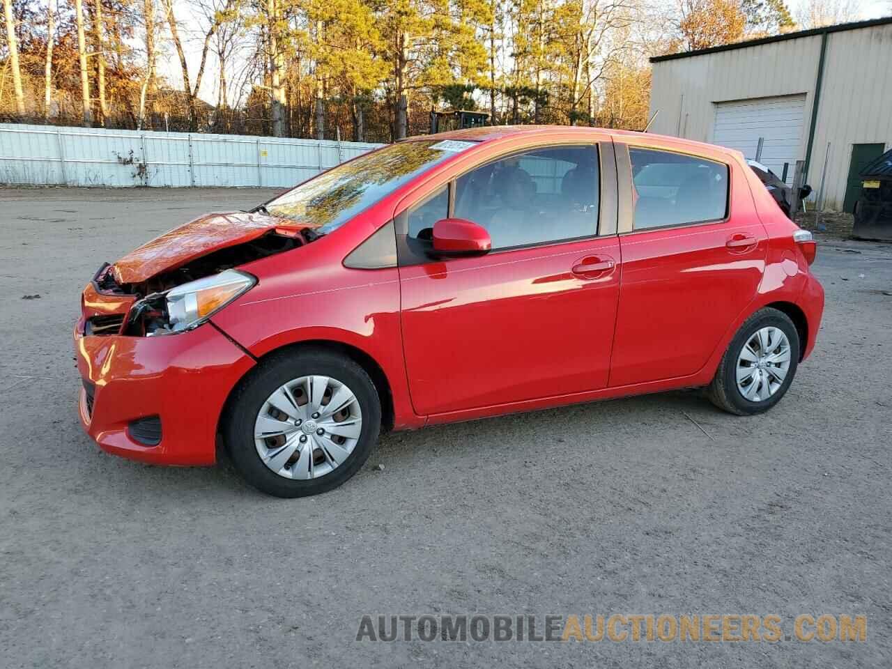 JTDKTUD36CD505291 TOYOTA YARIS 2012