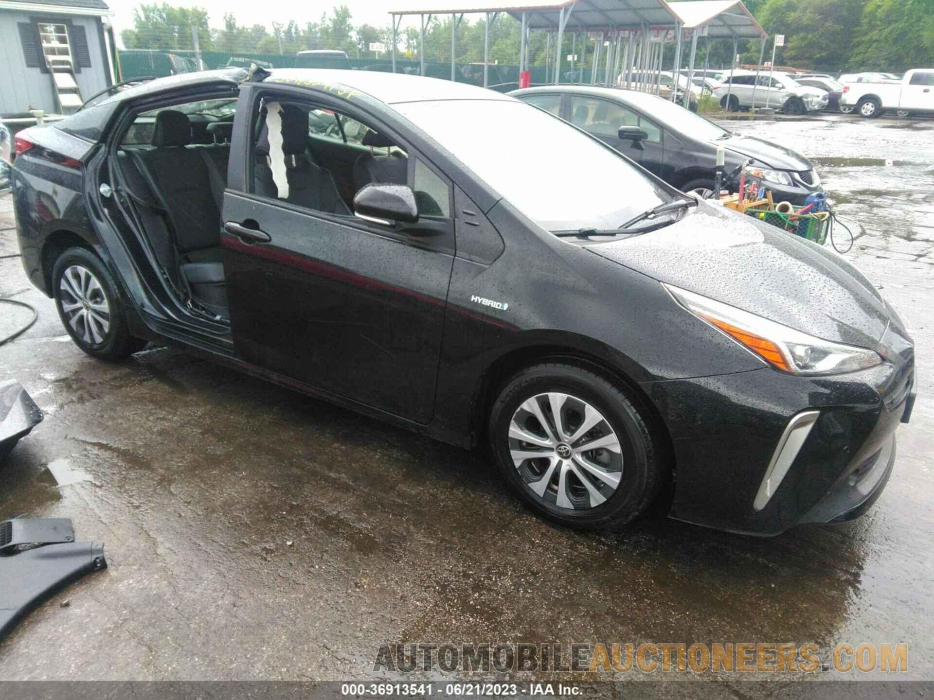 JTDL9MFU0M3022881 TOYOTA PRIUS 2021