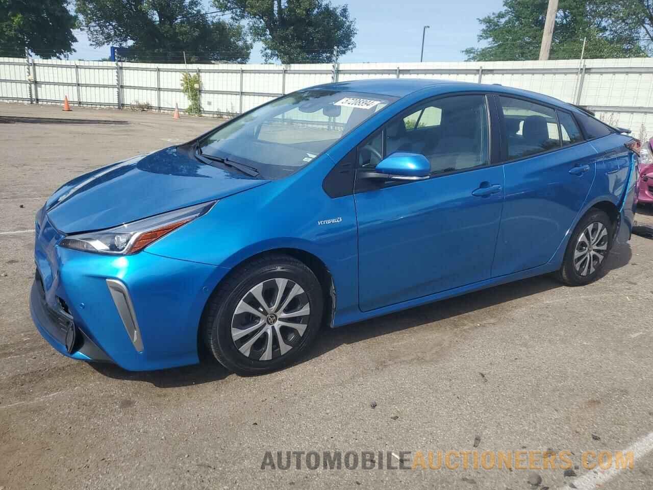 JTDL9MFU0M3023853 TOYOTA PRIUS 2021