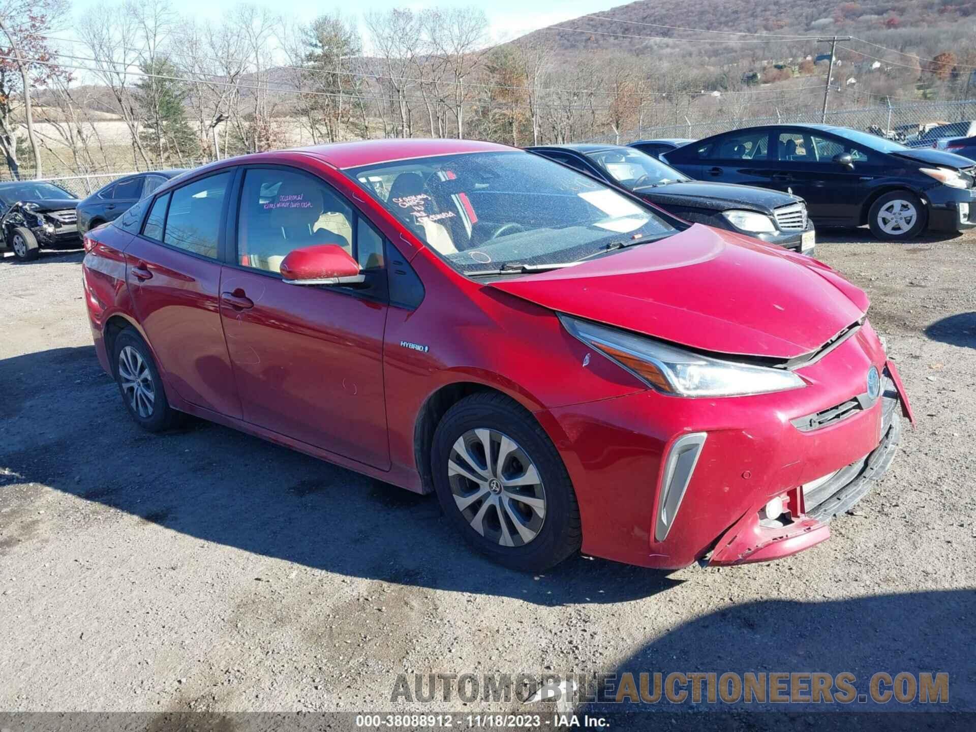 JTDL9MFU0M3028776 TOYOTA PRIUS 2021