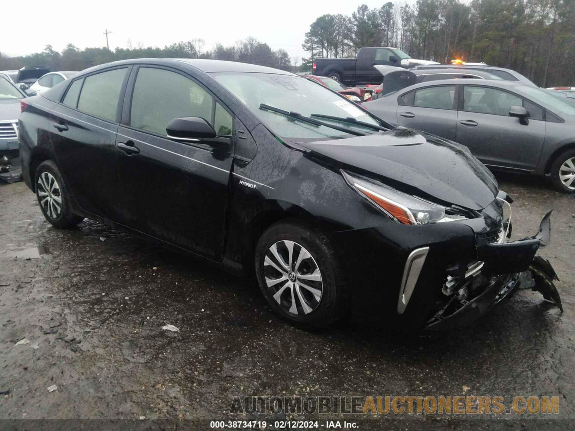 JTDL9MFU0M3030754 TOYOTA PRIUS 2021