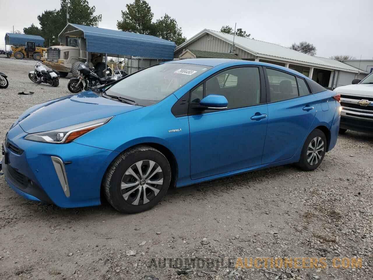 JTDL9MFU0M3030818 TOYOTA PRIUS 2021