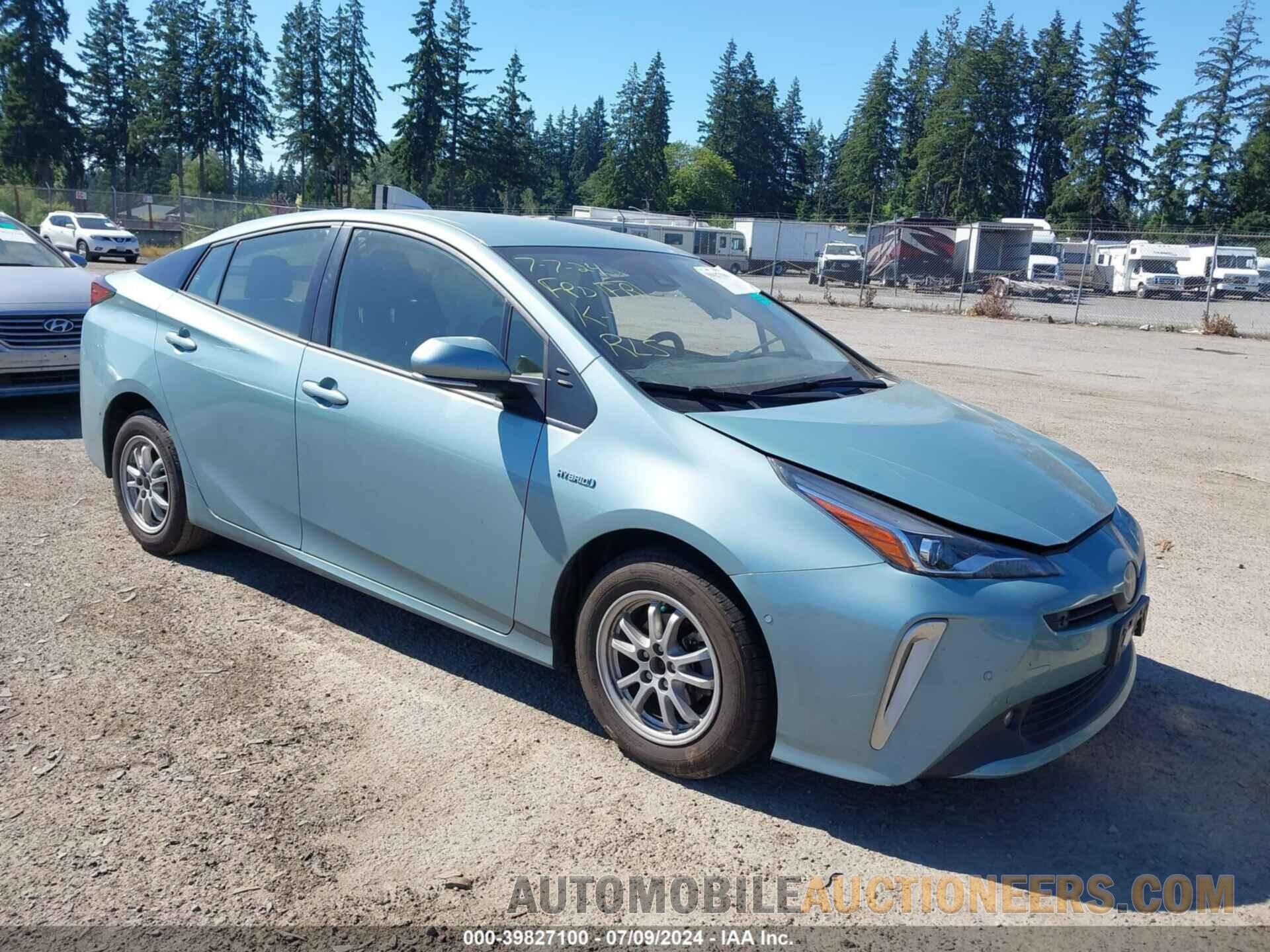 JTDL9MFU0N3032134 TOYOTA PRIUS 2022