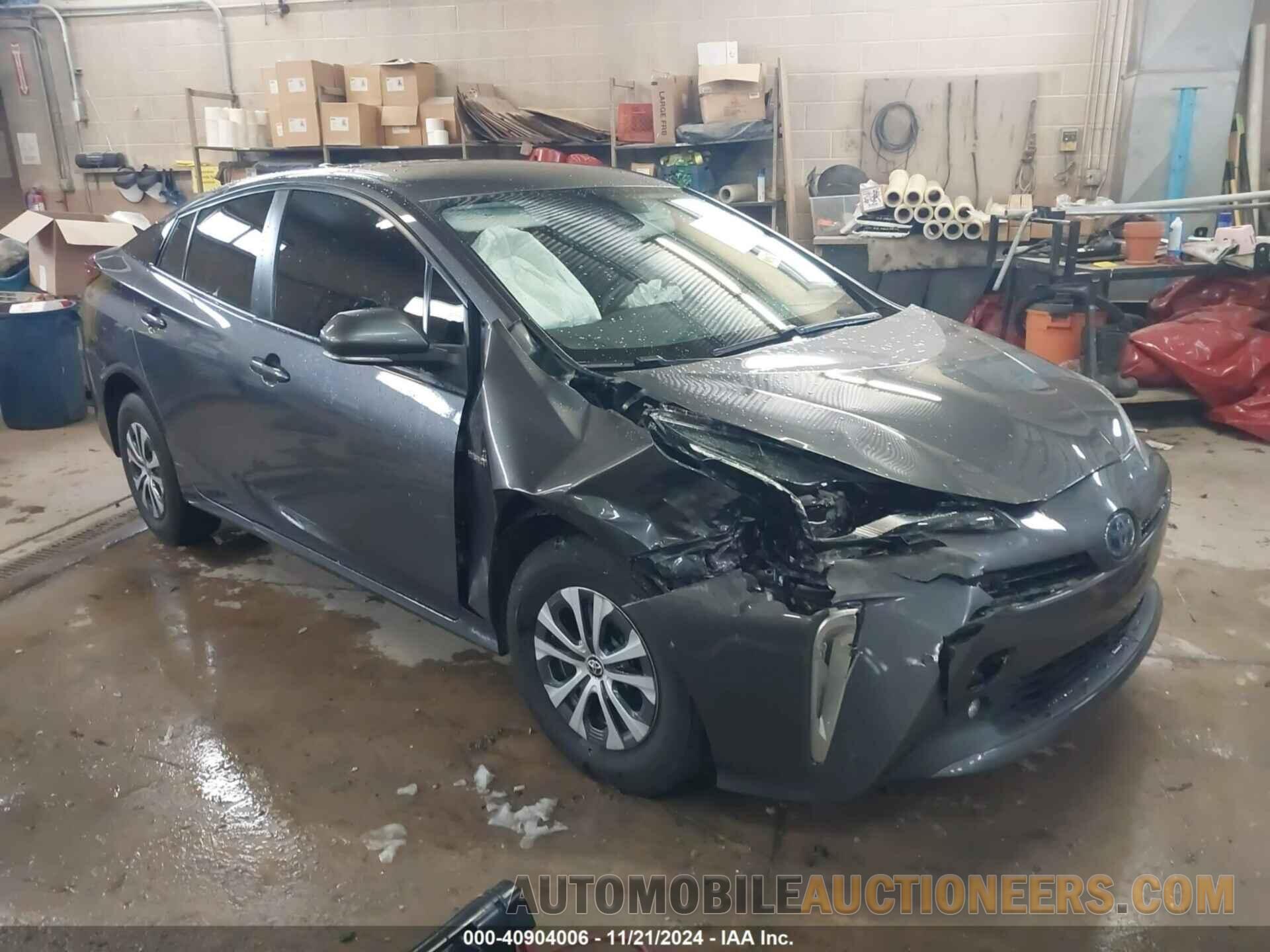 JTDL9MFU1M3022680 TOYOTA PRIUS 2021