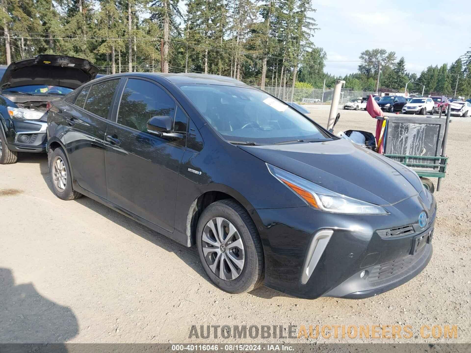 JTDL9MFU1M3024624 TOYOTA PRIUS 2021