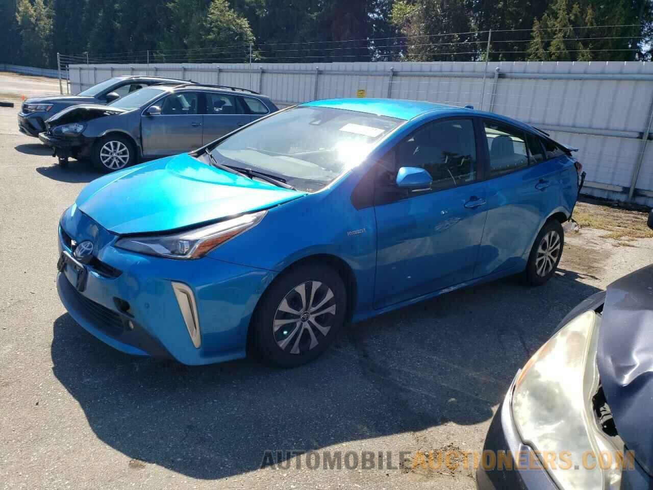 JTDL9MFU1M3025207 TOYOTA PRIUS 2021