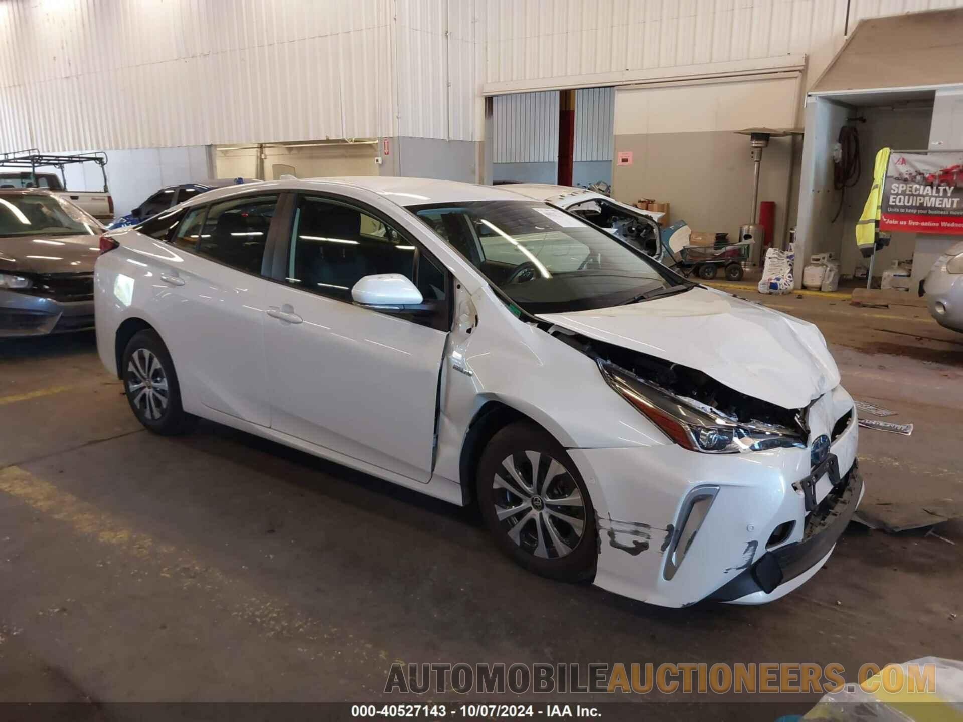 JTDL9MFU1M3028916 TOYOTA PRIUS 2021