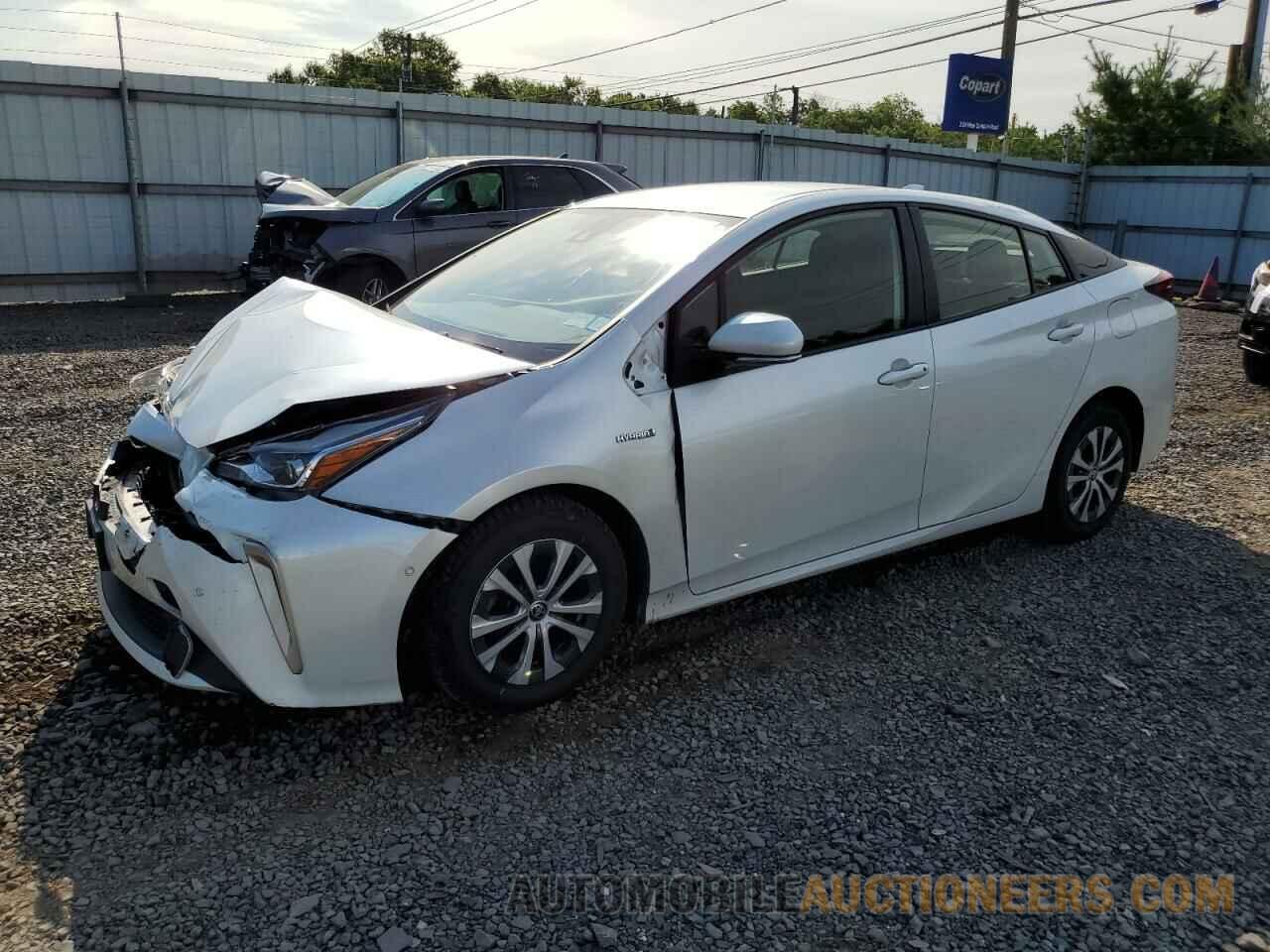 JTDL9MFU1M3031184 TOYOTA PRIUS 2021