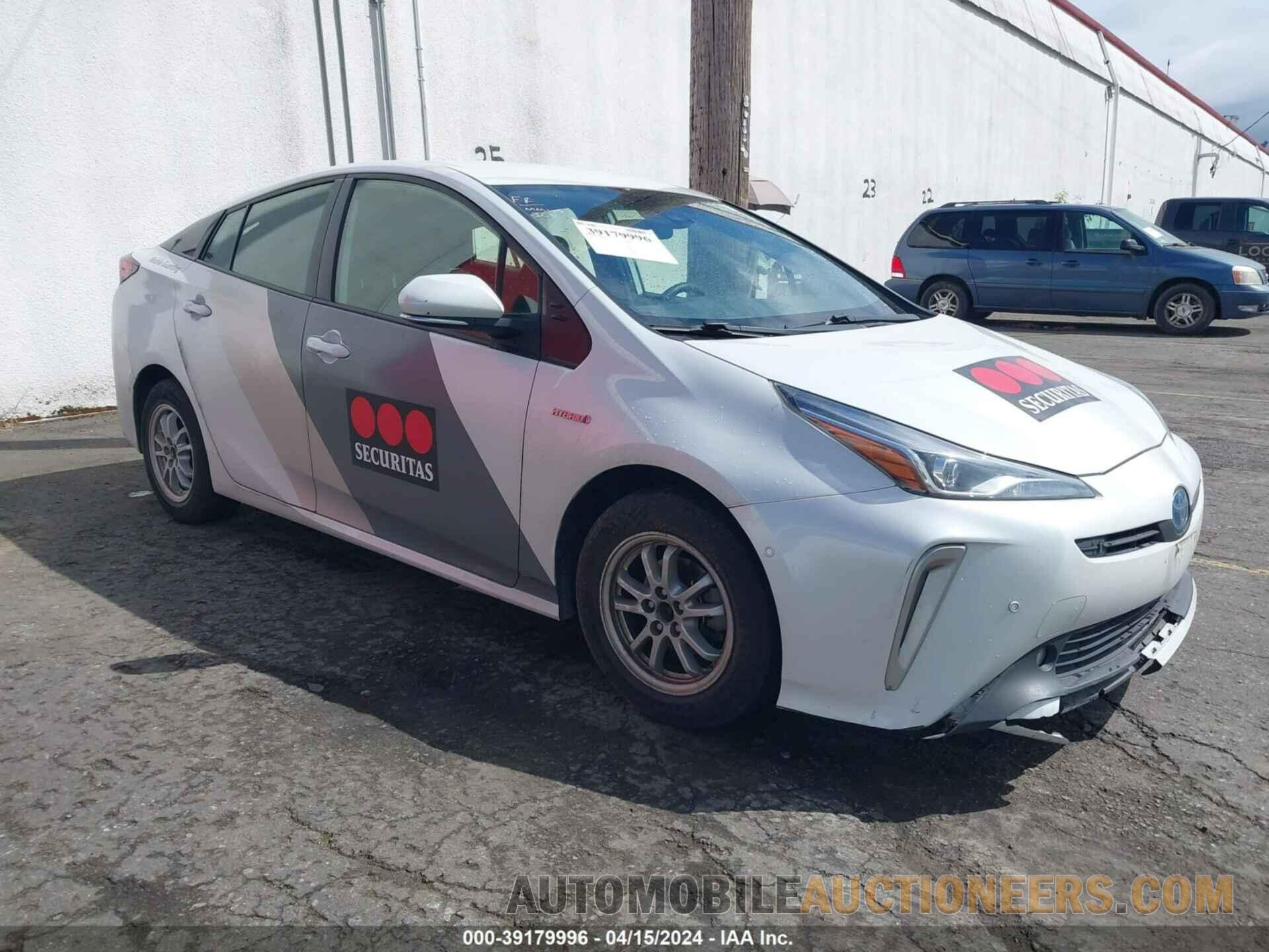 JTDL9MFU1N3031901 TOYOTA PRIUS 2022