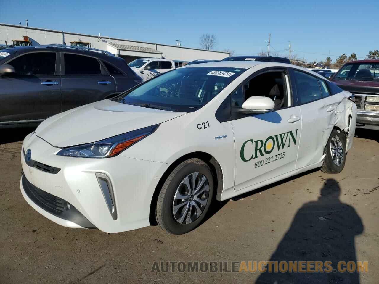 JTDL9MFU1N3032837 TOYOTA PRIUS 2022