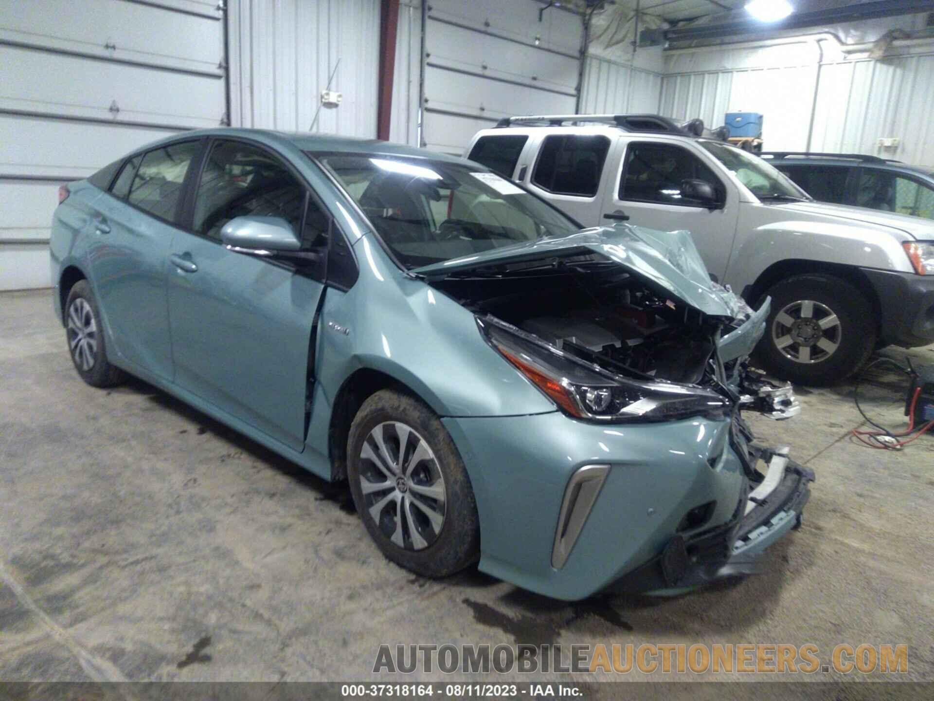 JTDL9MFU1N3039125 TOYOTA PRIUS 2022