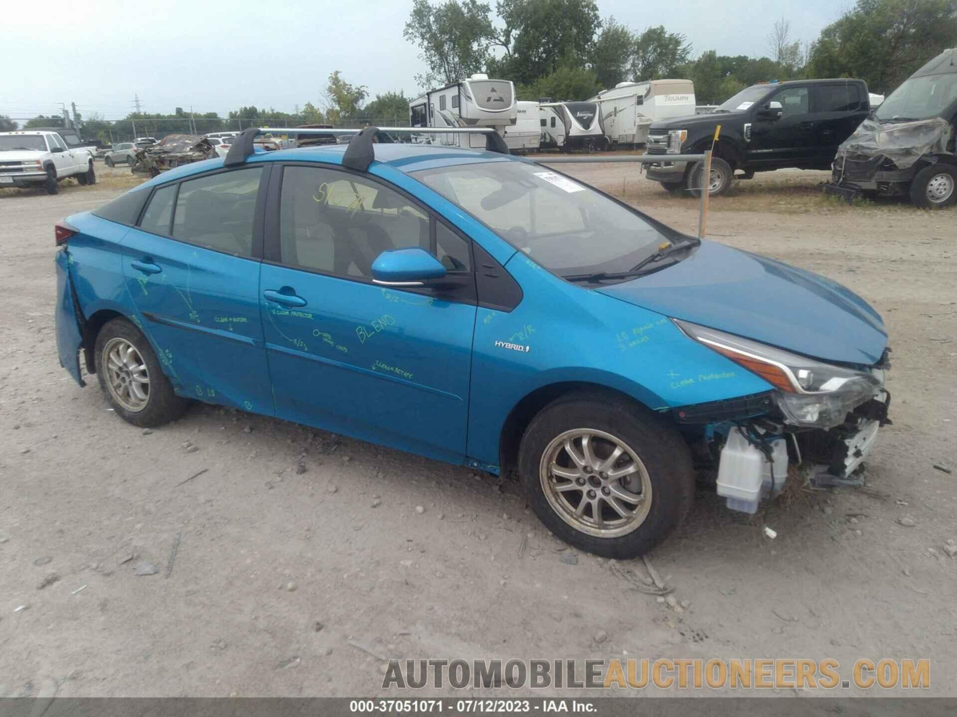 JTDL9MFU1N3040825 TOYOTA PRIUS 2022