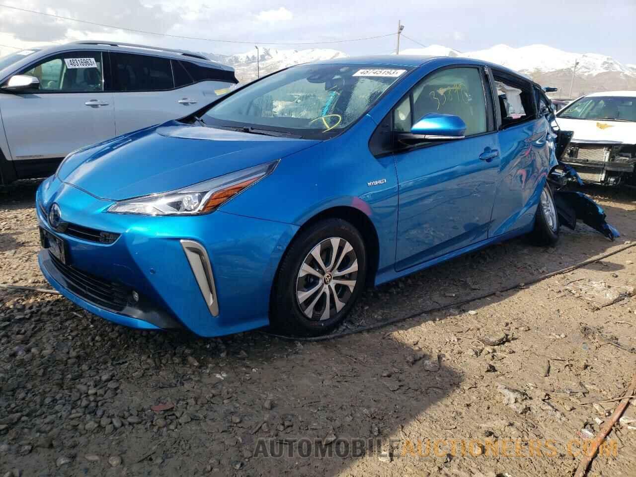 JTDL9MFU2M3024664 TOYOTA PRIUS 2021