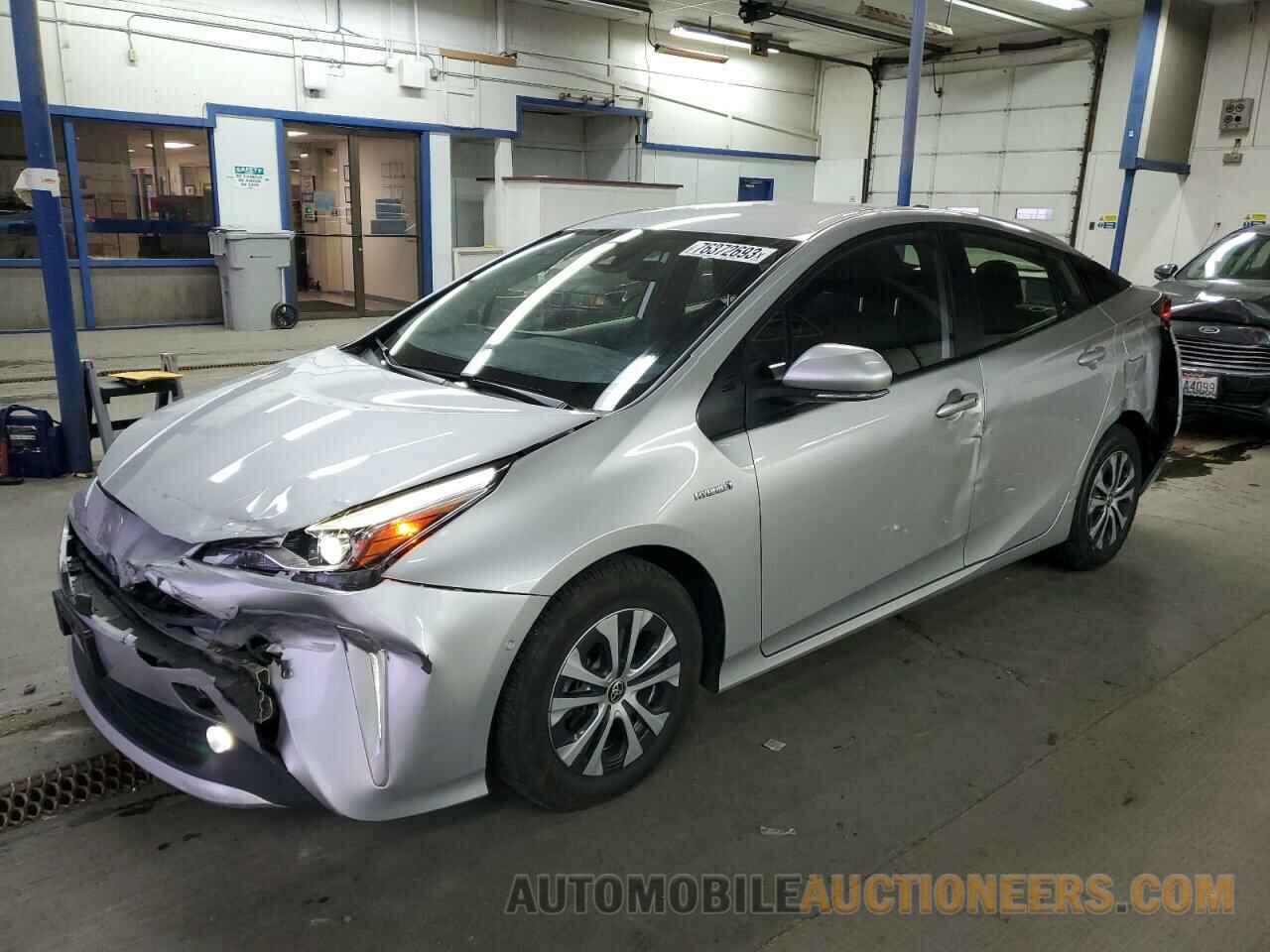 JTDL9MFU2M3024969 TOYOTA PRIUS 2021