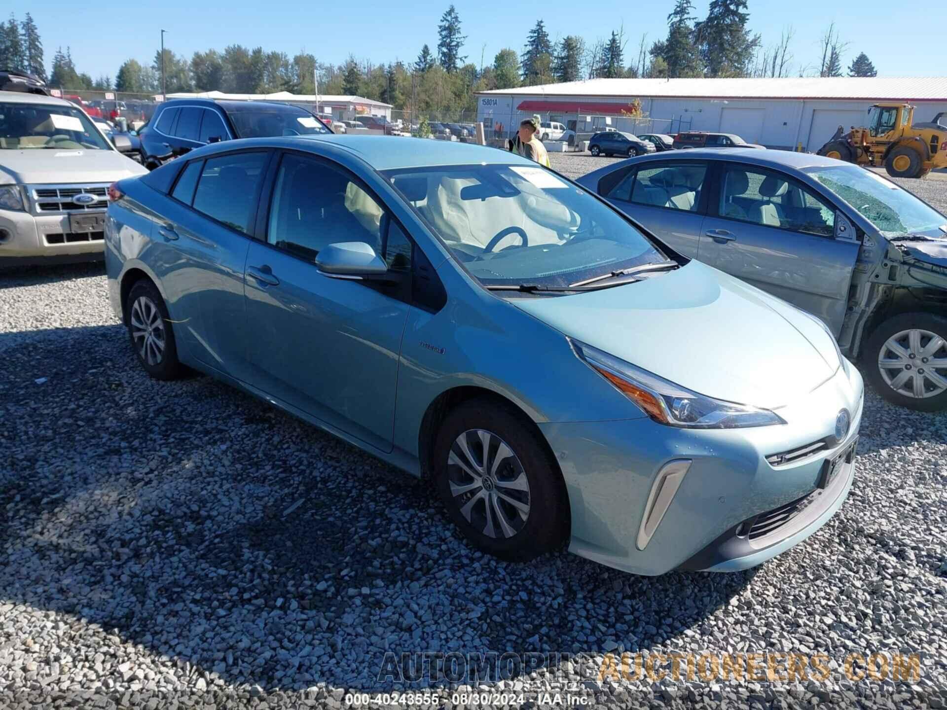 JTDL9MFU2M3029508 TOYOTA PRIUS 2021