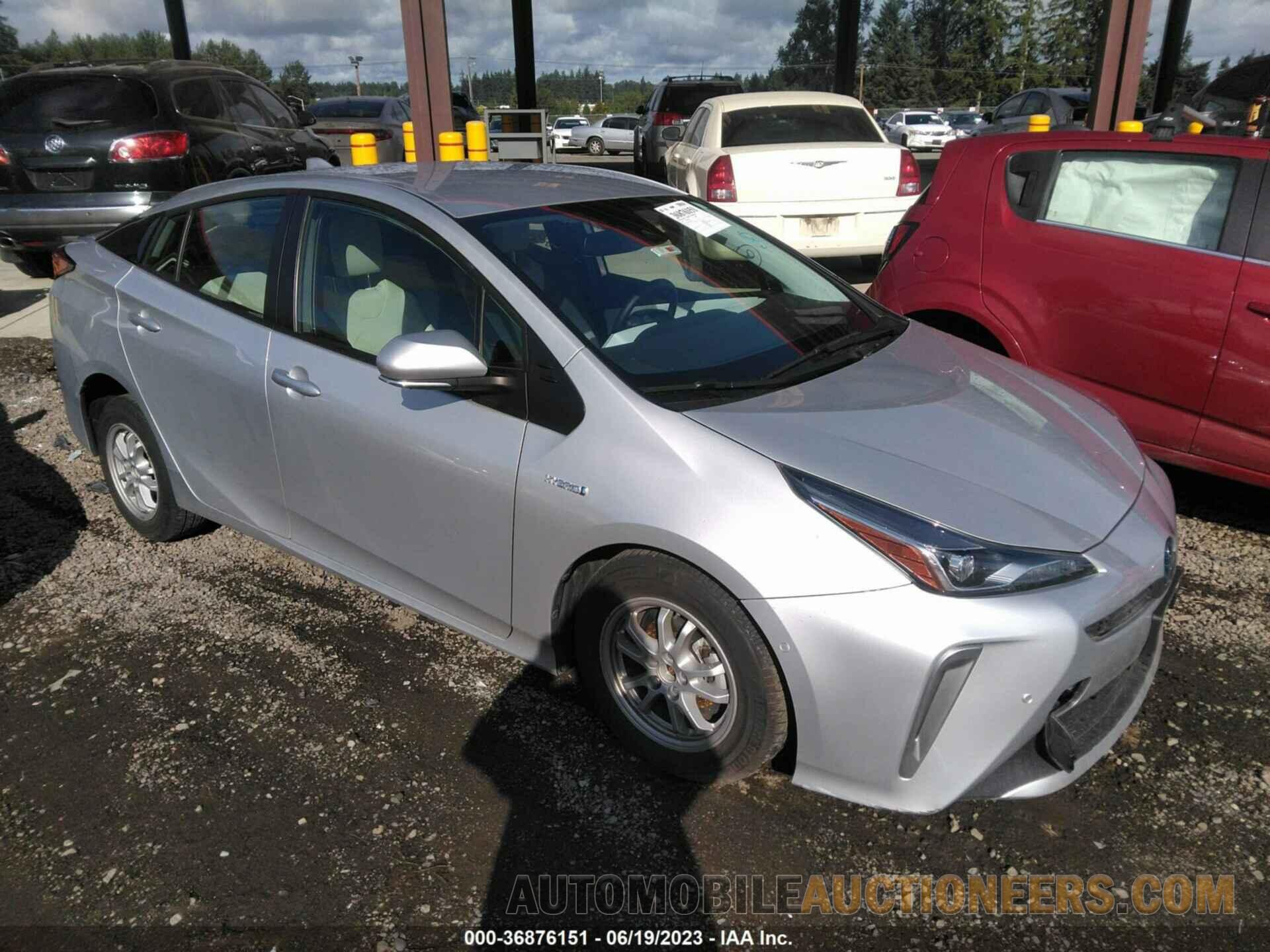 JTDL9MFU3M3023619 TOYOTA PRIUS 2021