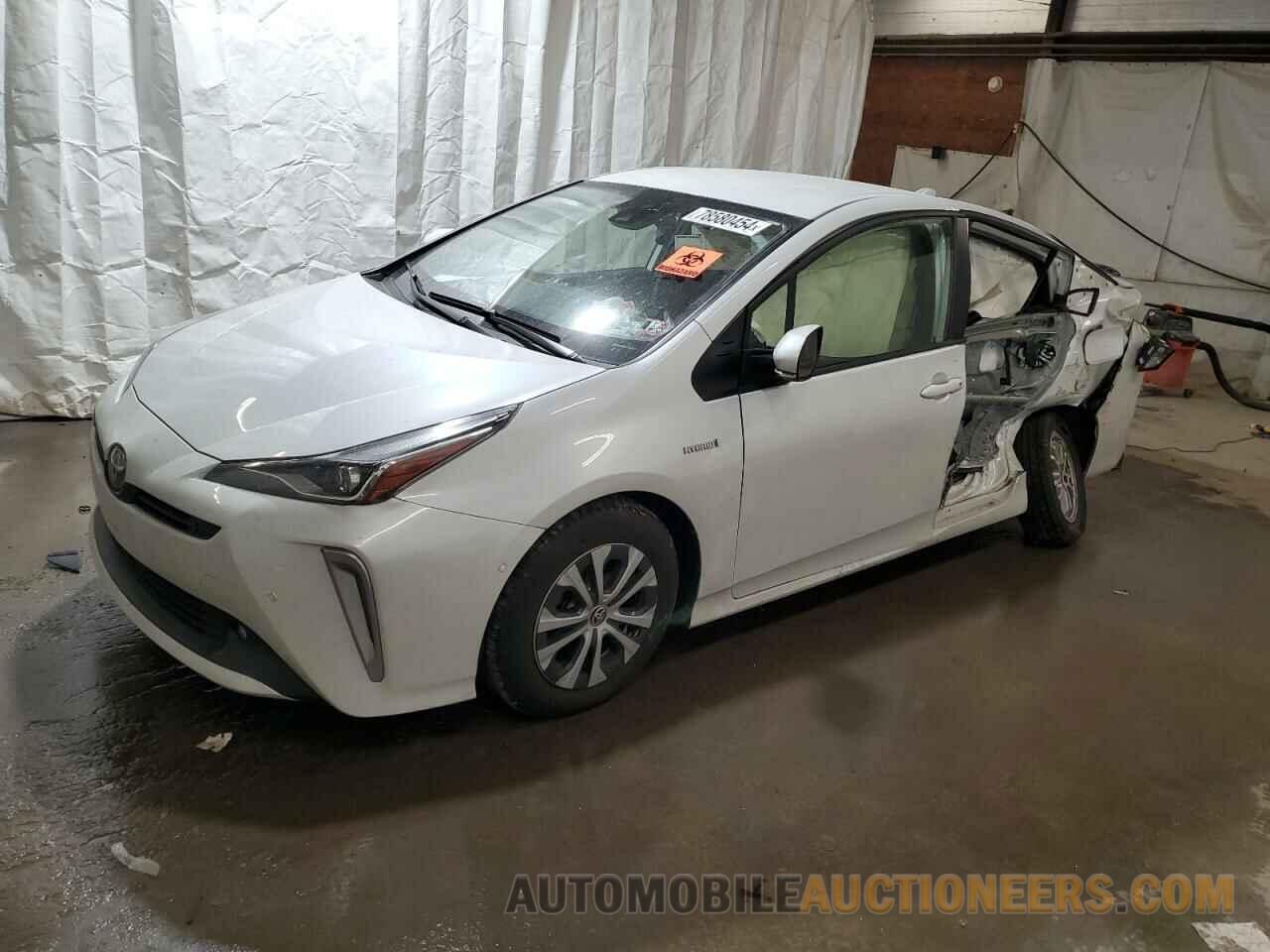 JTDL9MFU3M3025564 TOYOTA PRIUS 2021