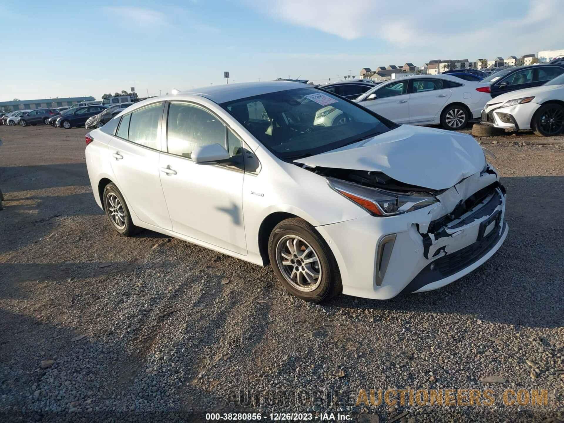 JTDL9MFU3M3025905 TOYOTA PRIUS 2021