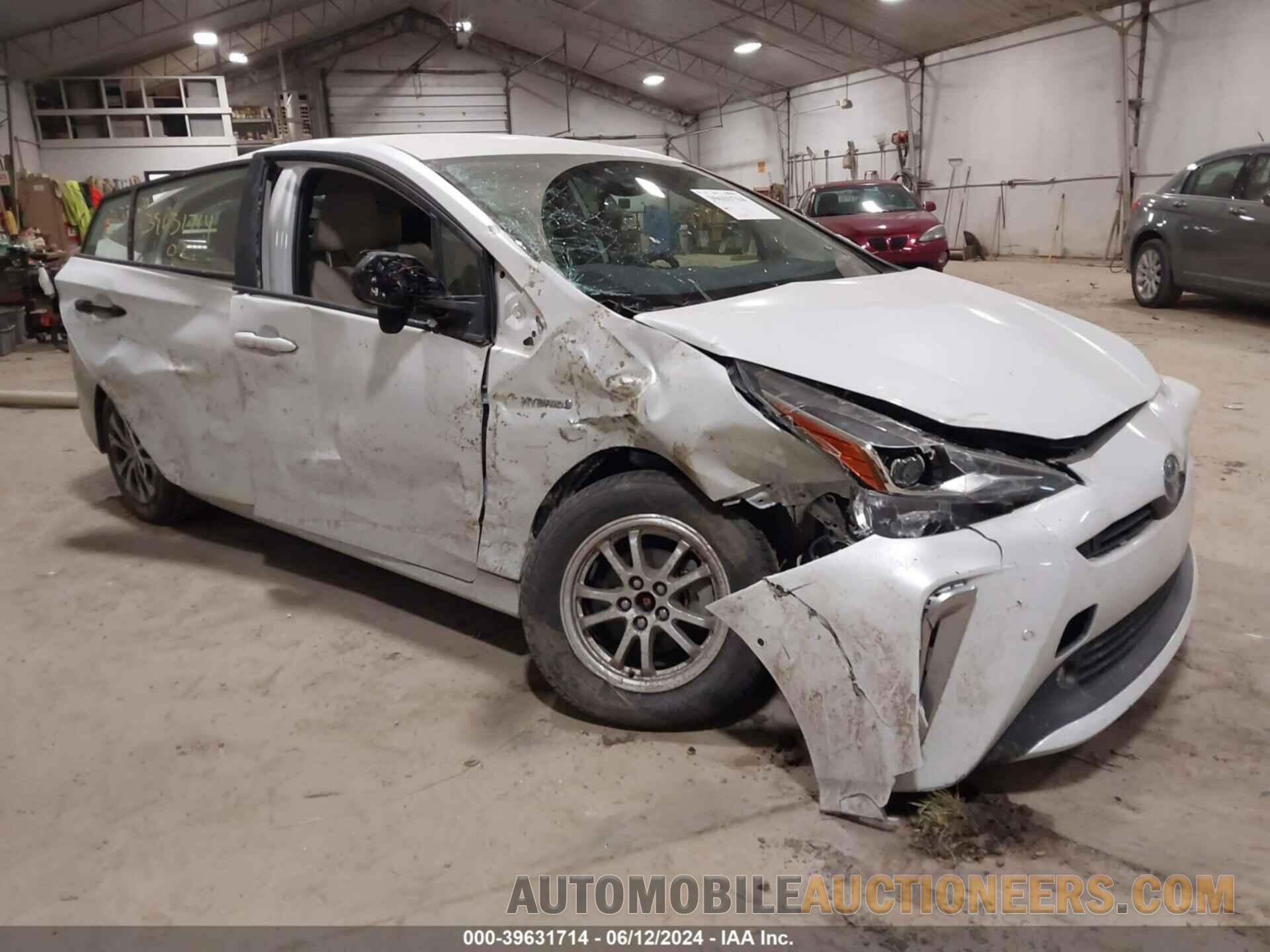 JTDL9MFU3N3039255 TOYOTA PRIUS 2022