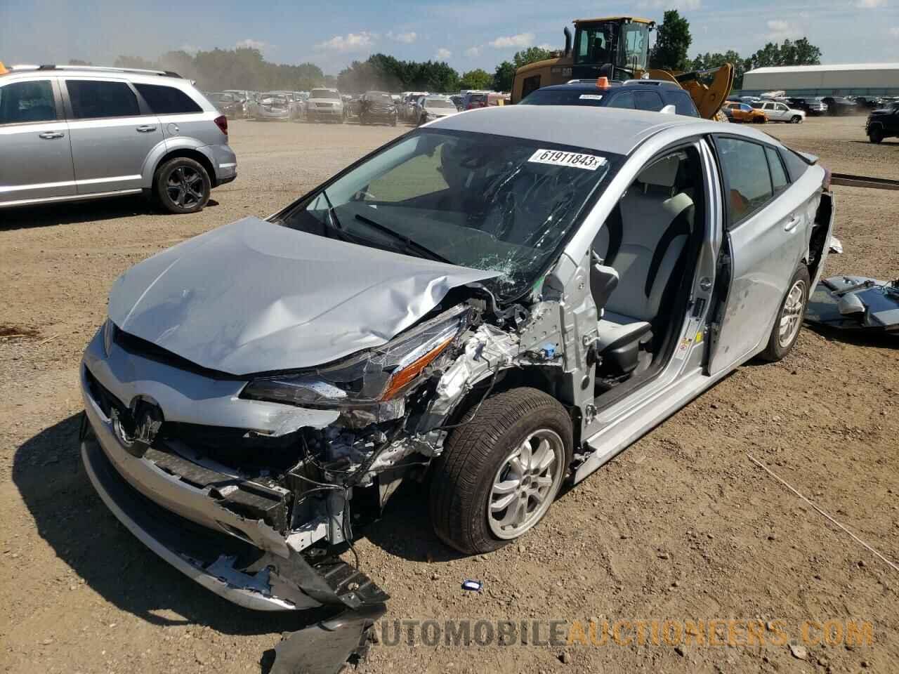 JTDL9MFU3N3041572 TOYOTA PRIUS 2022