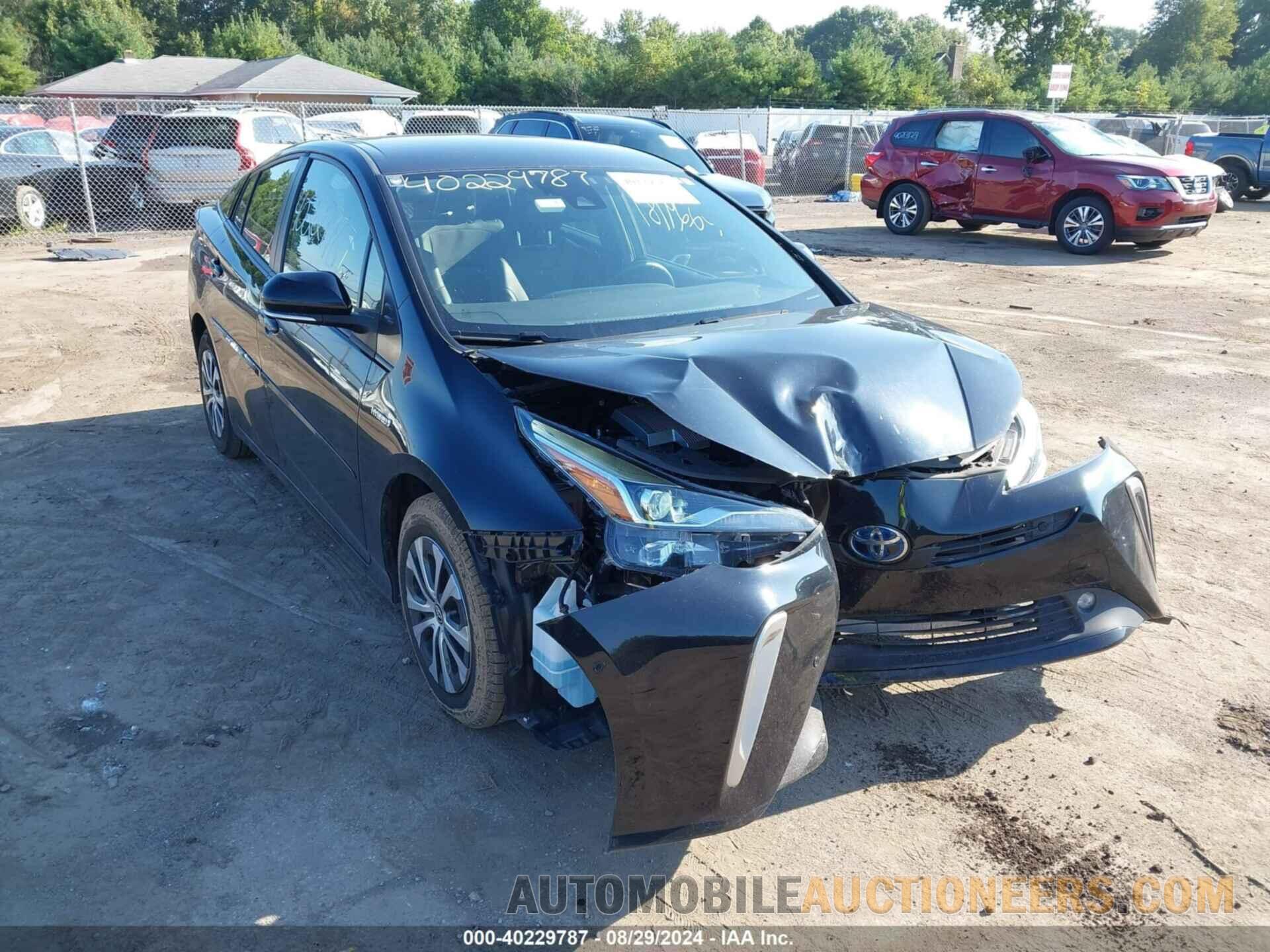 JTDL9MFU4M3022978 TOYOTA PRIUS 2021