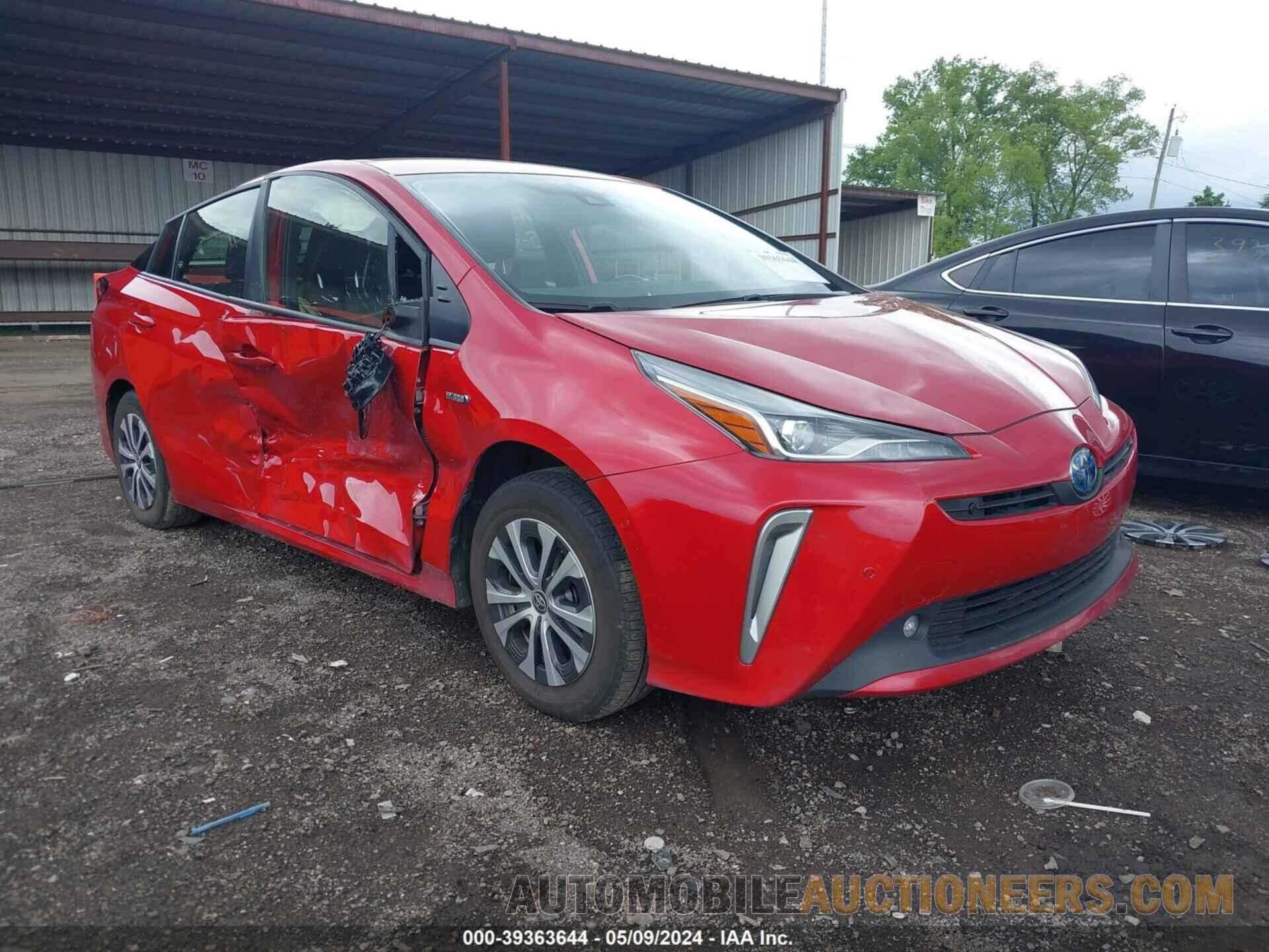 JTDL9MFU4M3025069 TOYOTA PRIUS 2021