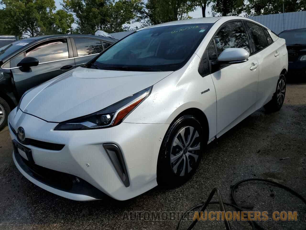 JTDL9MFU4M3025525 TOYOTA PRIUS 2021