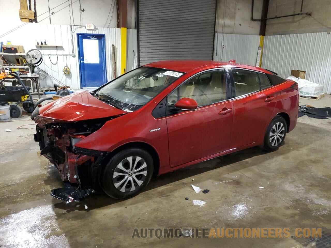 JTDL9MFU4M3027145 TOYOTA PRIUS 2021