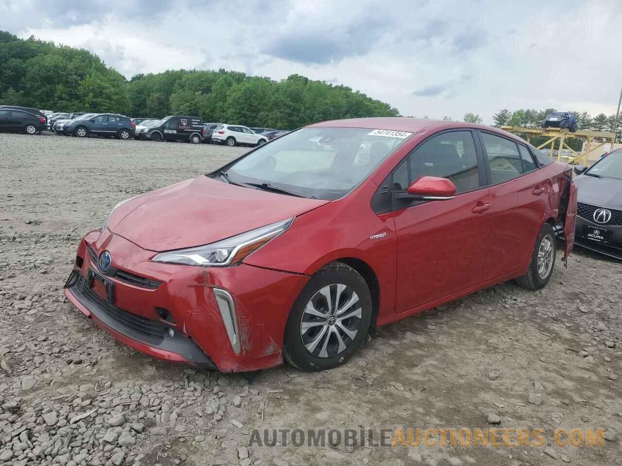 JTDL9MFU4M3029607 TOYOTA PRIUS 2021