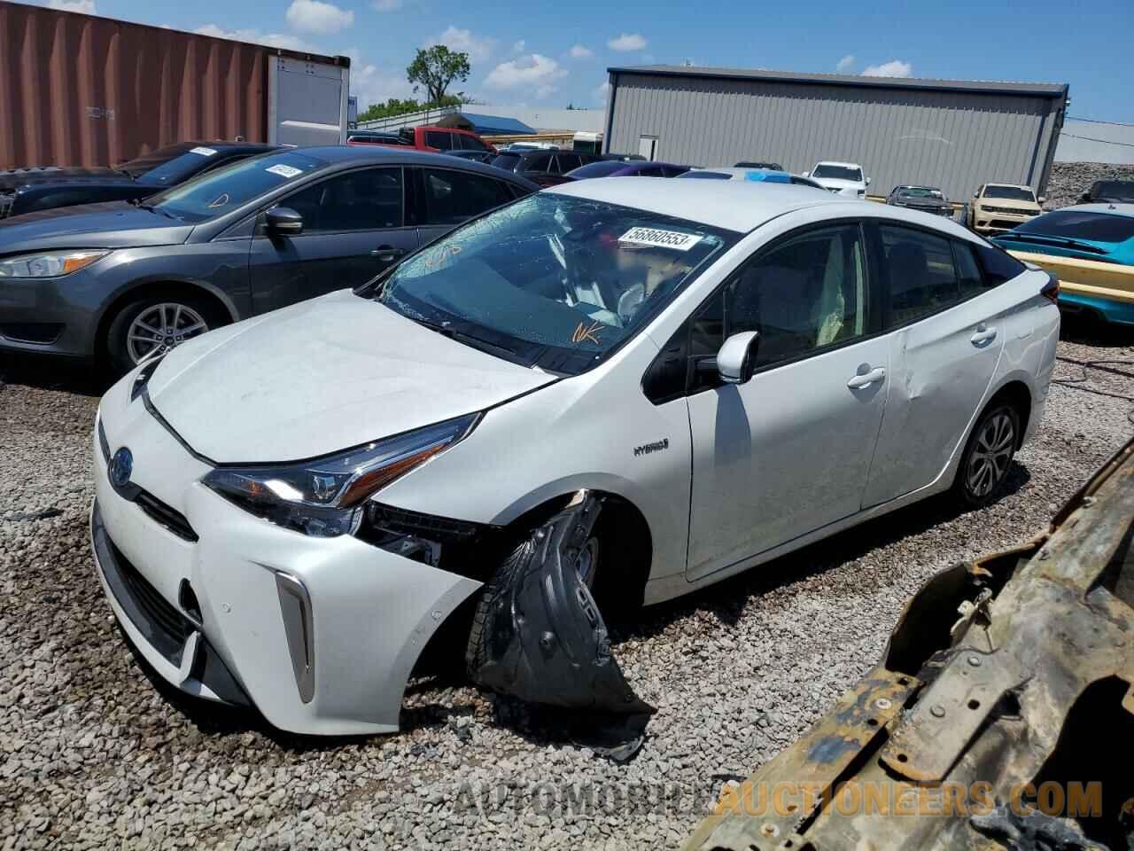 JTDL9MFU4M3030708 TOYOTA PRIUS 2021