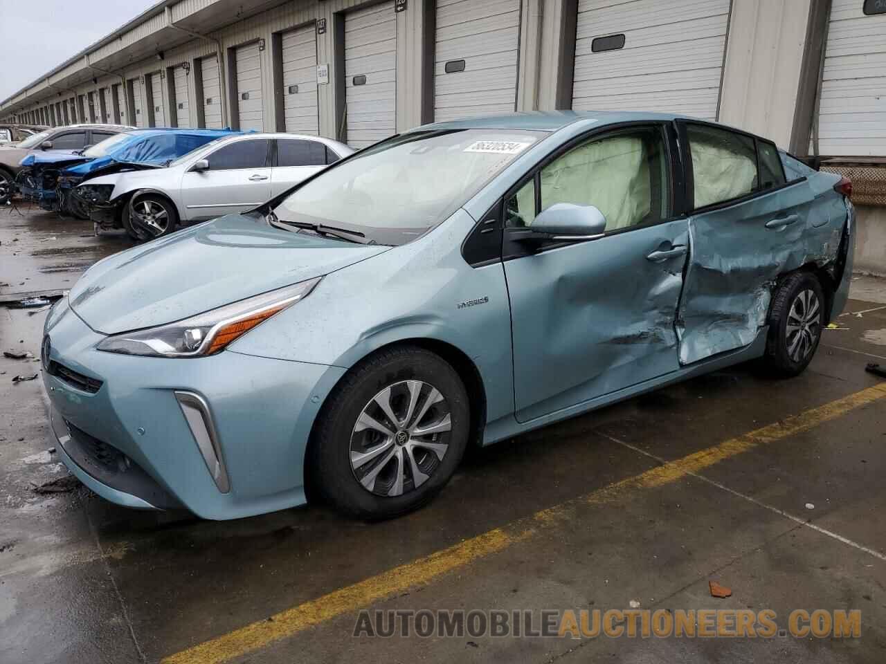 JTDL9MFU4M3030966 TOYOTA PRIUS 2021