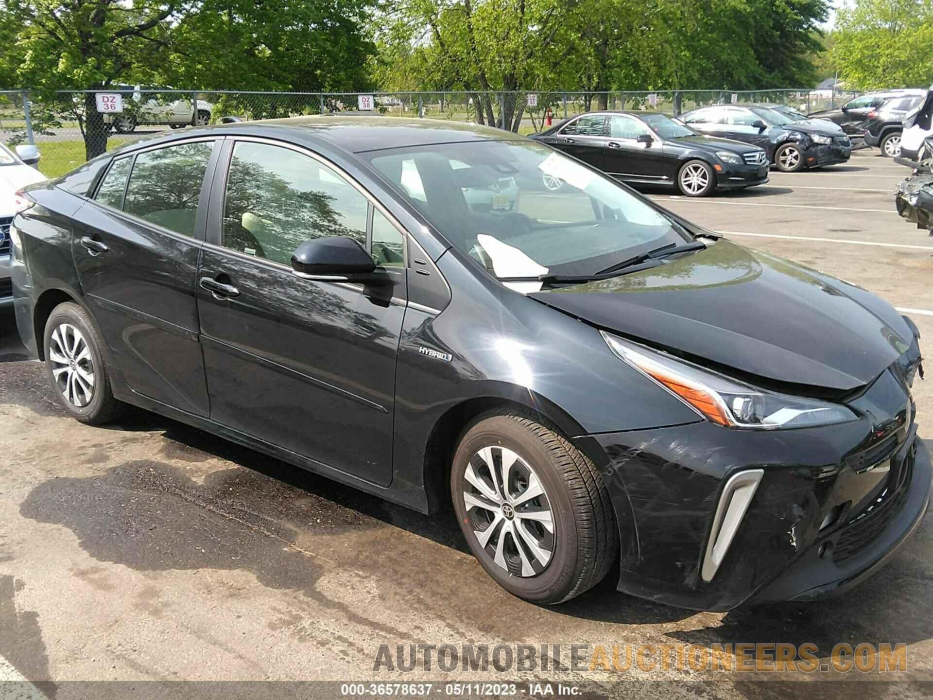 JTDL9MFU4N3035229 TOYOTA PRIUS 2022