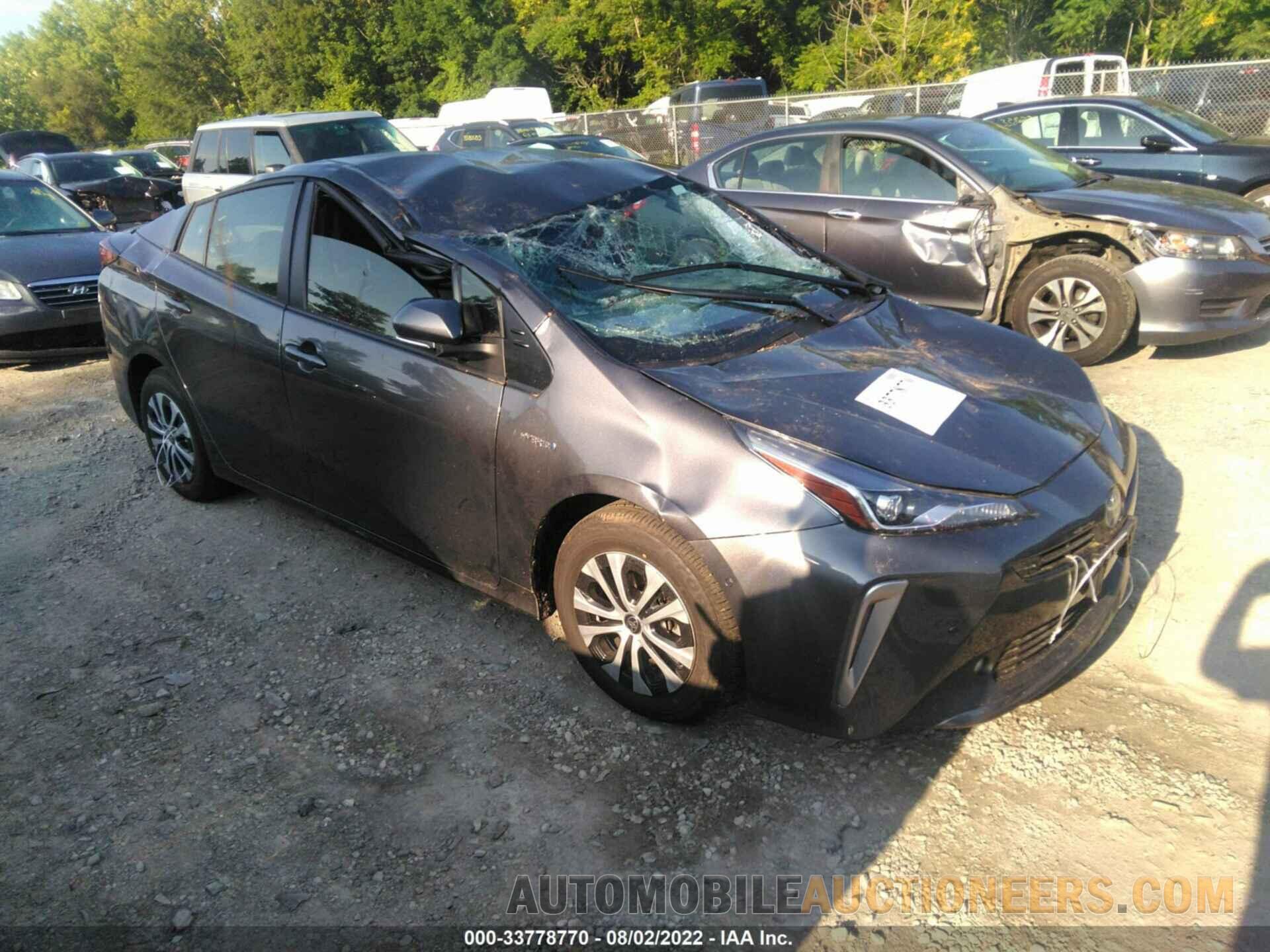 JTDL9MFU4N3037000 TOYOTA PRIUS 2022