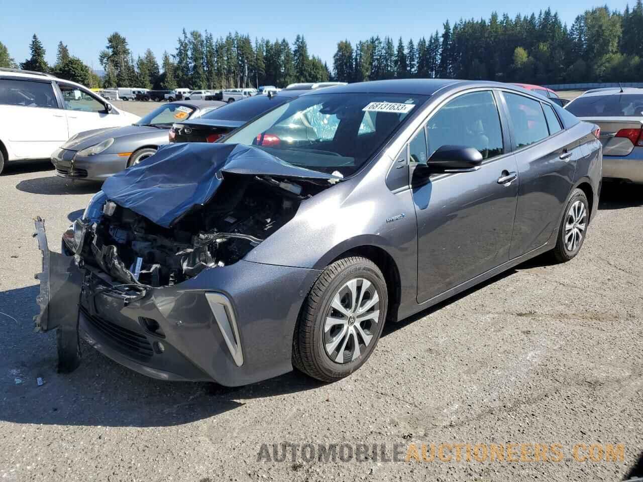 JTDL9MFU5M3022598 TOYOTA PRIUS 2021