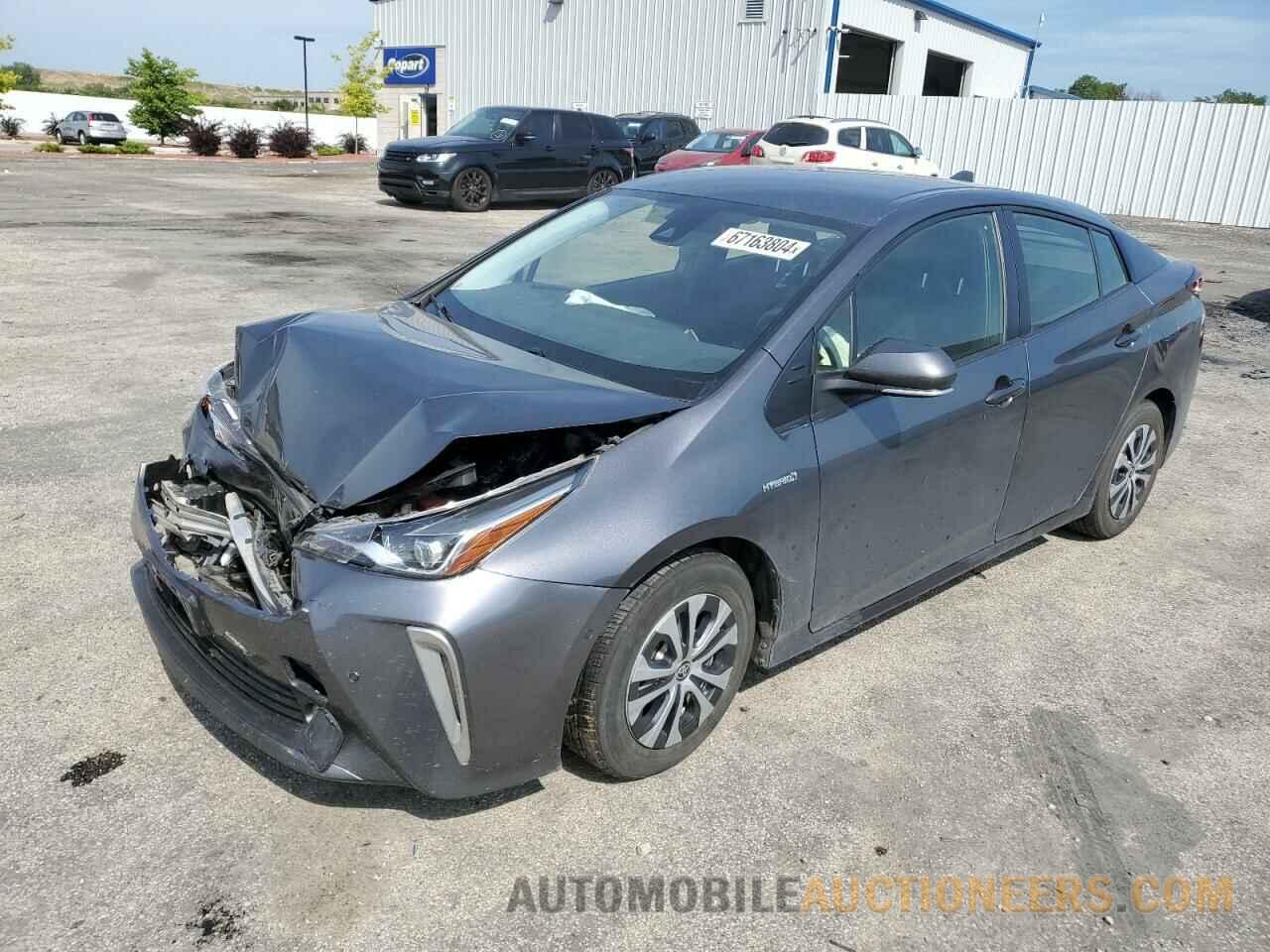 JTDL9MFU5M3022990 TOYOTA PRIUS 2021